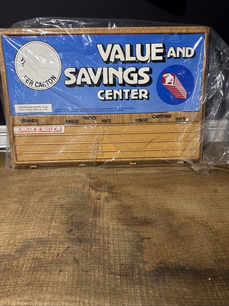 Philip Morris Value Center Header Sign