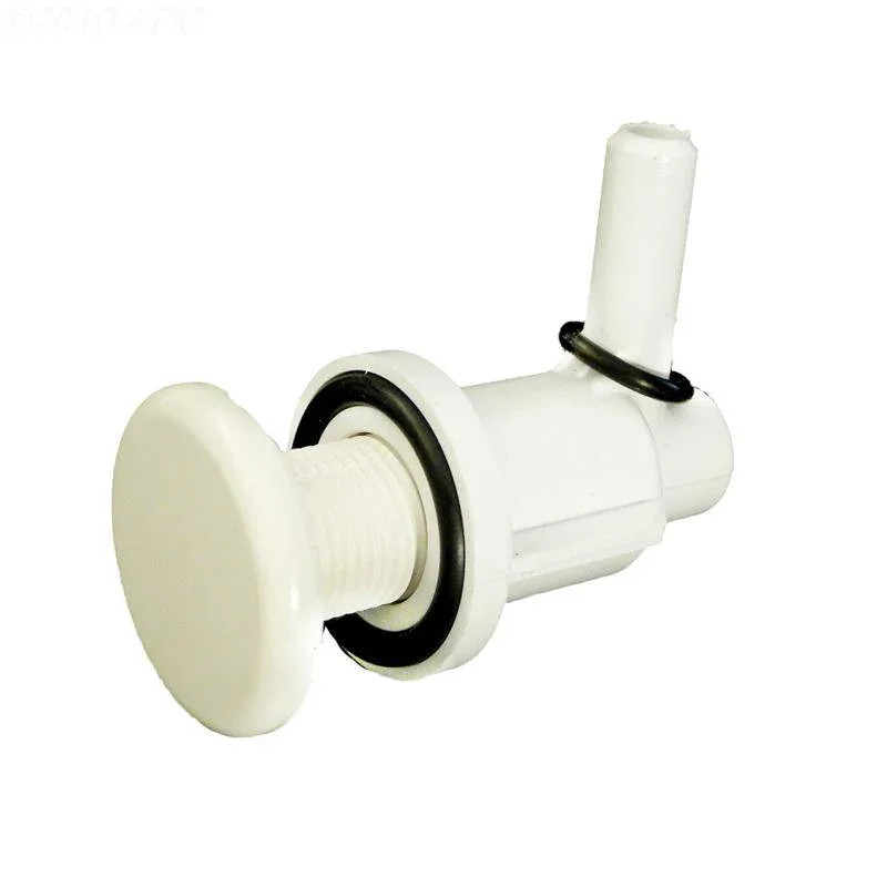 AIR INJECTOR, 3/8"BARB BODY - WHITE
