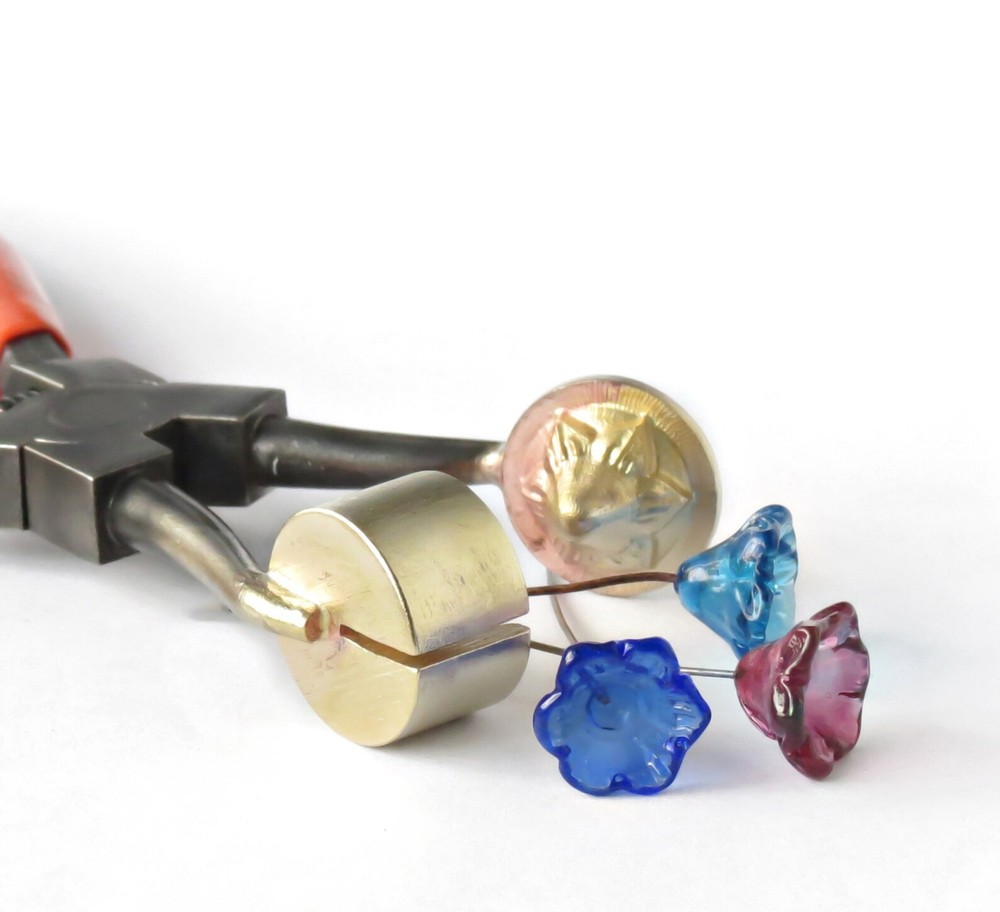 Morning Glory Flower Pin Mashers - Lampwork Tool