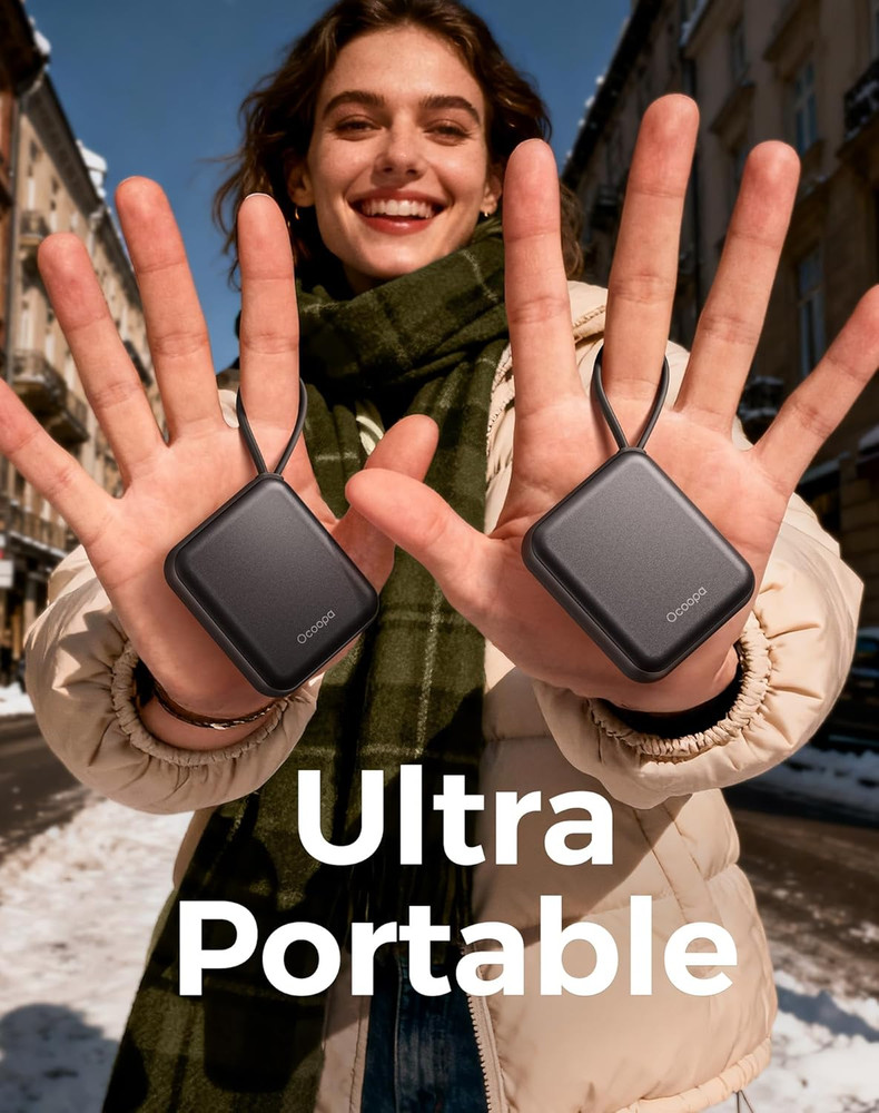 Hand Warmers Rechargeable, Smart Temp Control,100℉ -126℉, UL Safe, 7H*2 Long ...