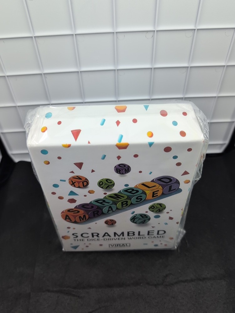 Viral Studios Scrambled The Dice Driven Word Game Fast Paced Party Game