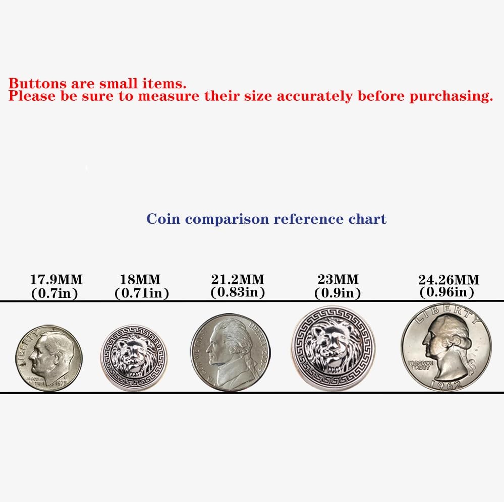 KENDANY 14 Pieces Silver 18 millimeters, 20 14