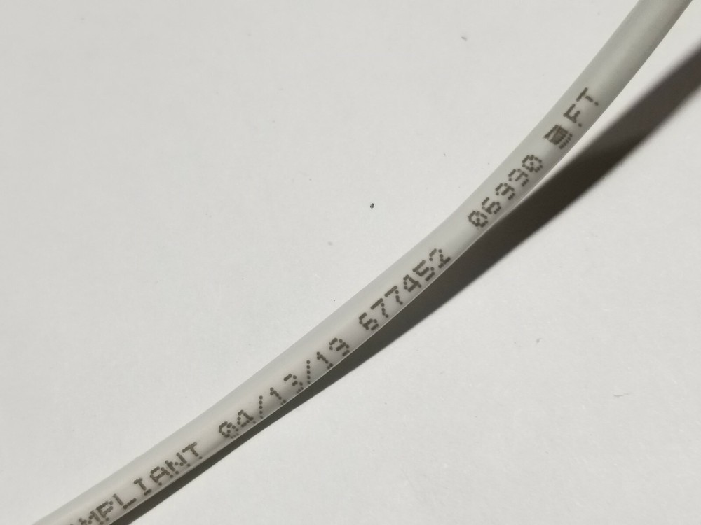 Southwire/Tappan 22/4C Solid Security/Control Cable CM/CMH/CL3 White /100ft