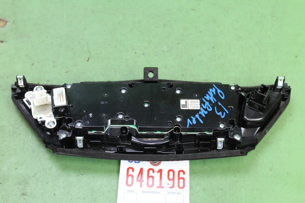 11-14 NISSAN JUKE AUTOMATIC TEMPERATURE CONTROL PANEL 248451KM3B OEM
