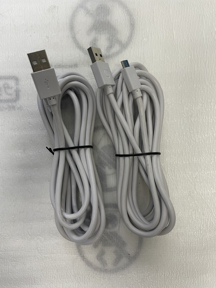 2X POWER A Charging Cable Connection Micro USB Cable Xbox one controller 10ft