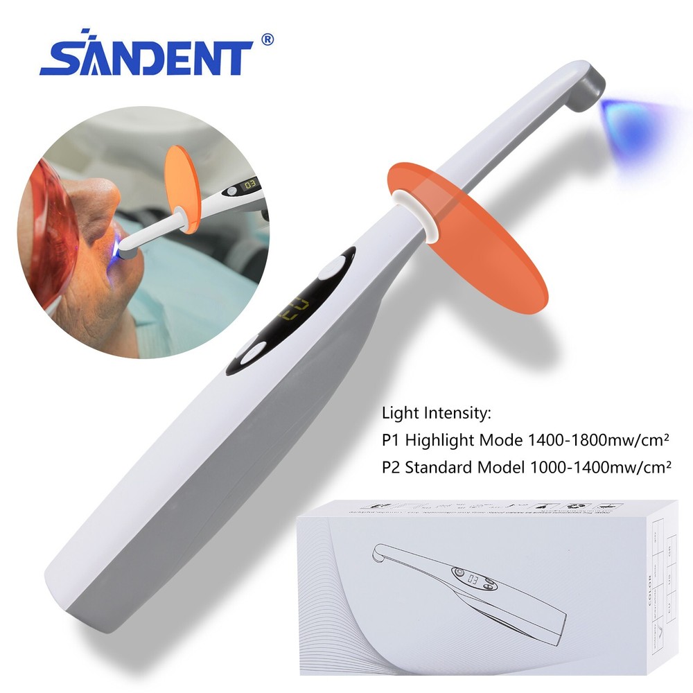 Dental Wireless Cordless iLed 3 Second LED Curing Light Cure Lamp 3SEC