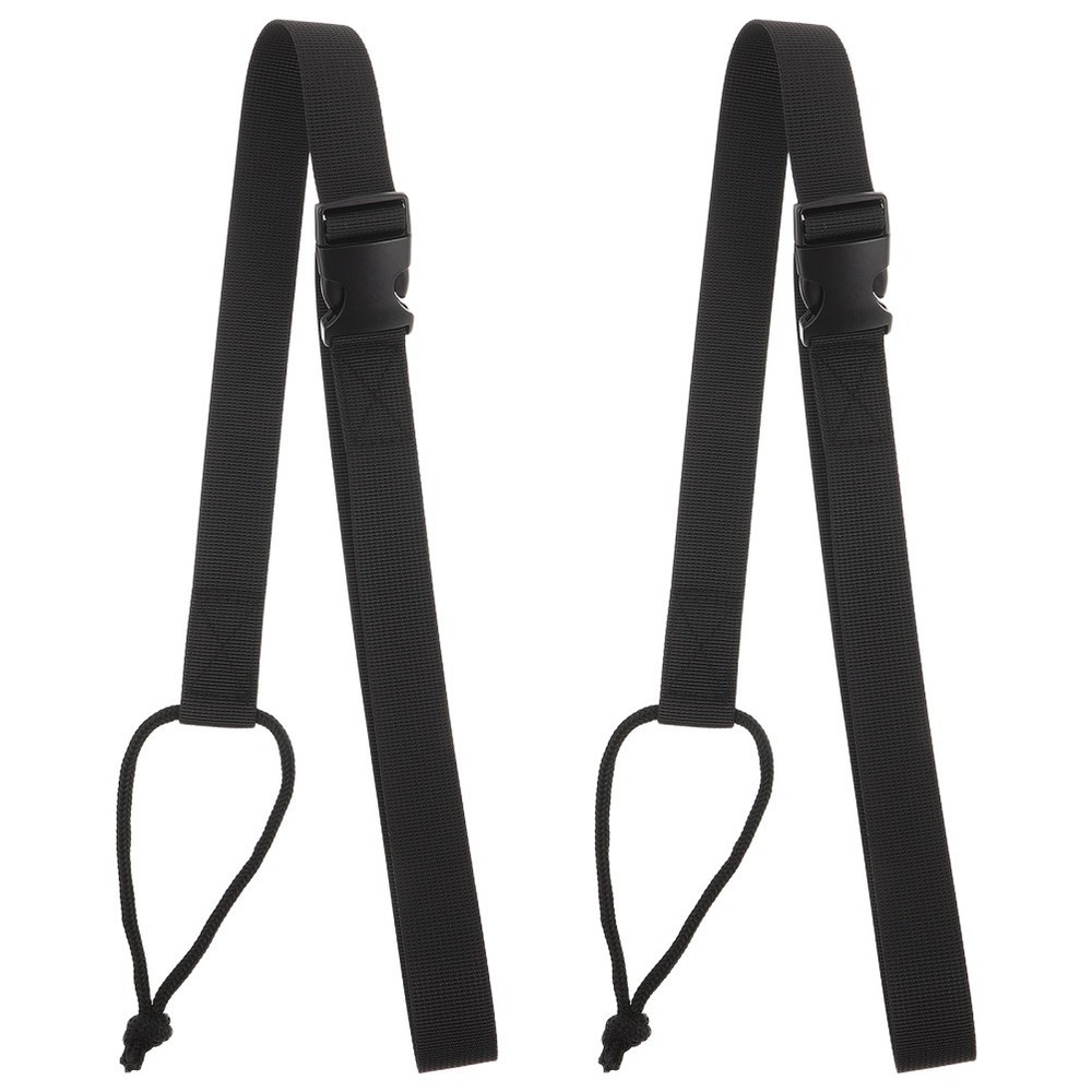 2 Pcs Snowboard Leash Binding Straps Accessories Replacement Parts for