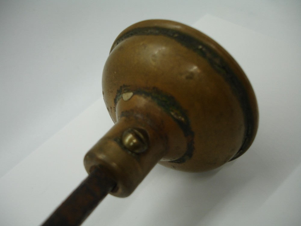 Antique Victorian ornate bronze HEART doorknob set brass CORBIN hardware knobs