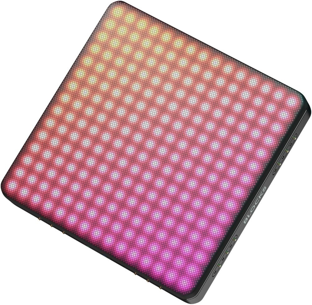 ROLI Lightpad Block illuminated pressure responsive Motion