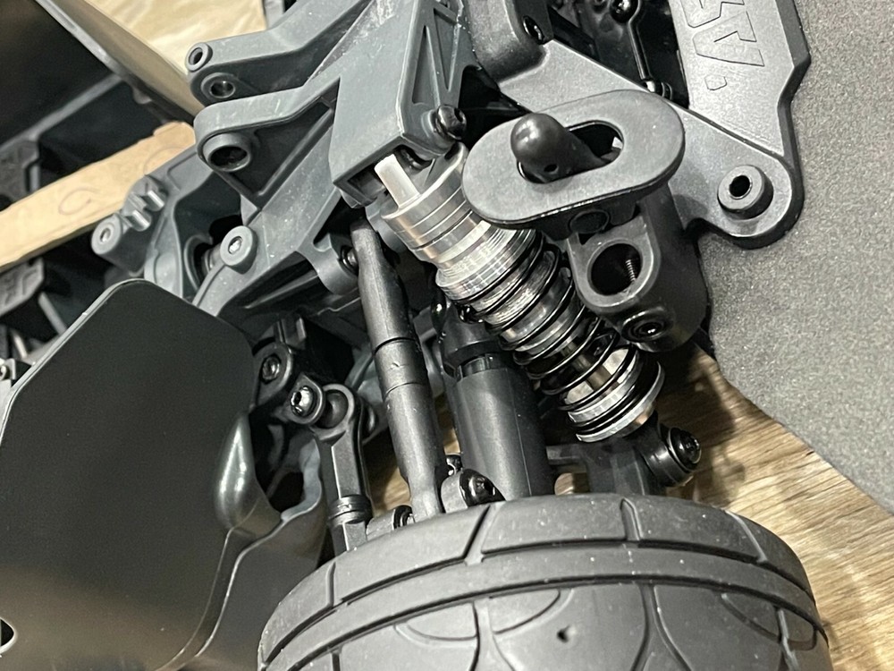 Aluminum Threaded Shock for Arrma Vendetta 3S BLX Silver