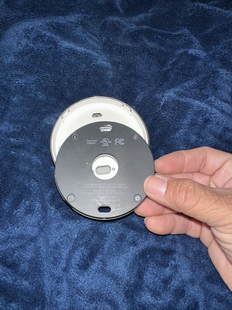 Google Nest Stainless Smart Learning Thermostat A0013