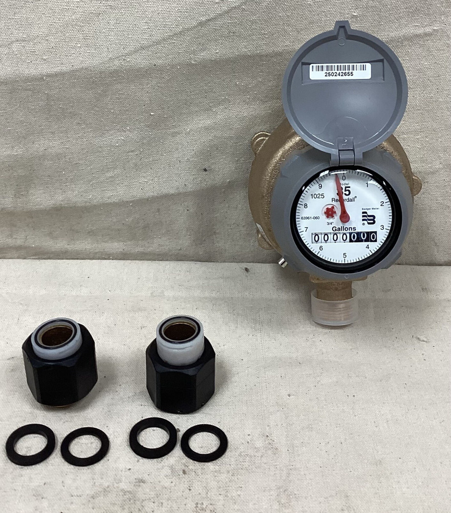 BADGER 103-3721 Mechanical Flowmeter 150 psi