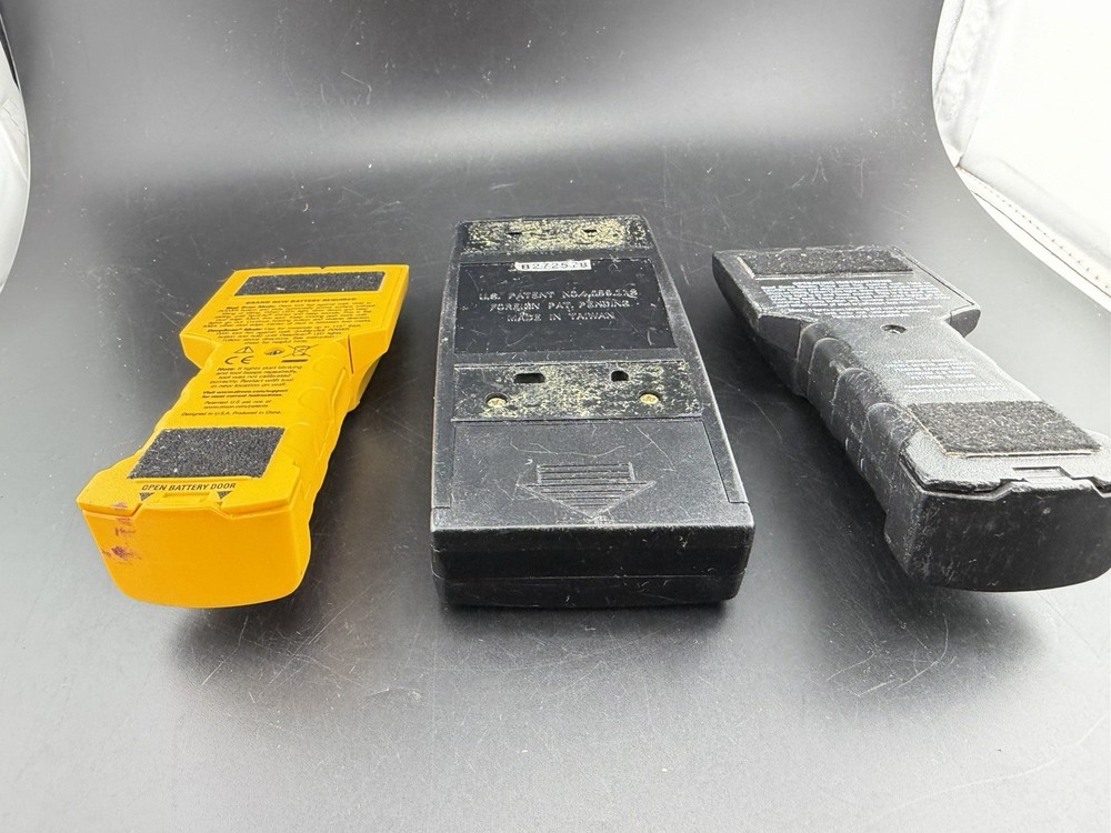 3 ZIRCON STUDSENSOR Stud Sensor Electronic Wall Stud Finder WORKS TESTED