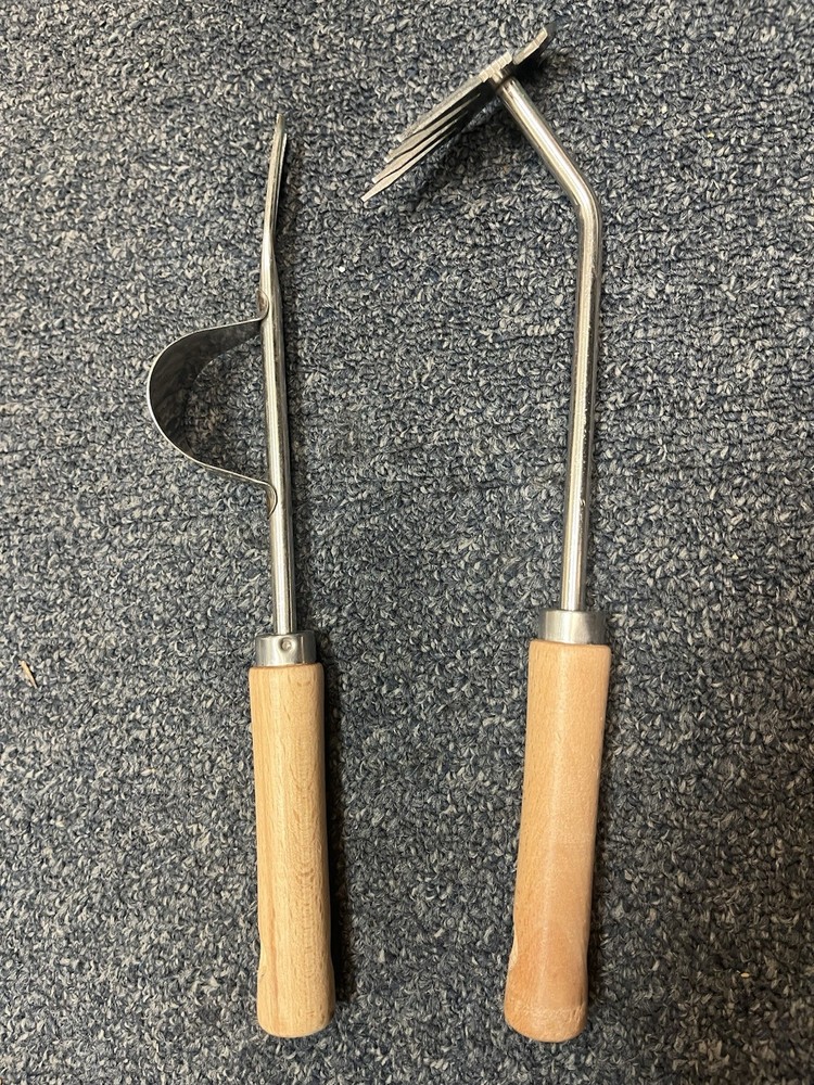 Hand Weeder Tool, Stainless Steel 2 Pcs Weeder Tool