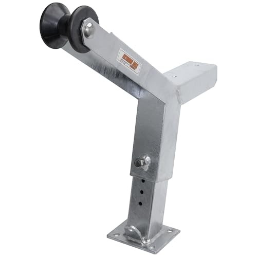 3006.6895 Adjustable Trailer Winch Stand with Roller 4"