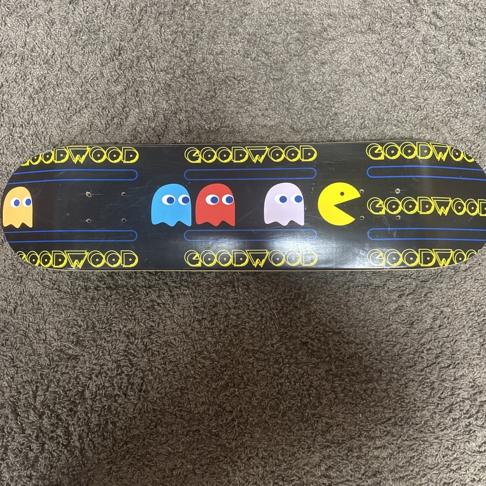 Goodwood PAC Man Skateboard Deck 32”x8”