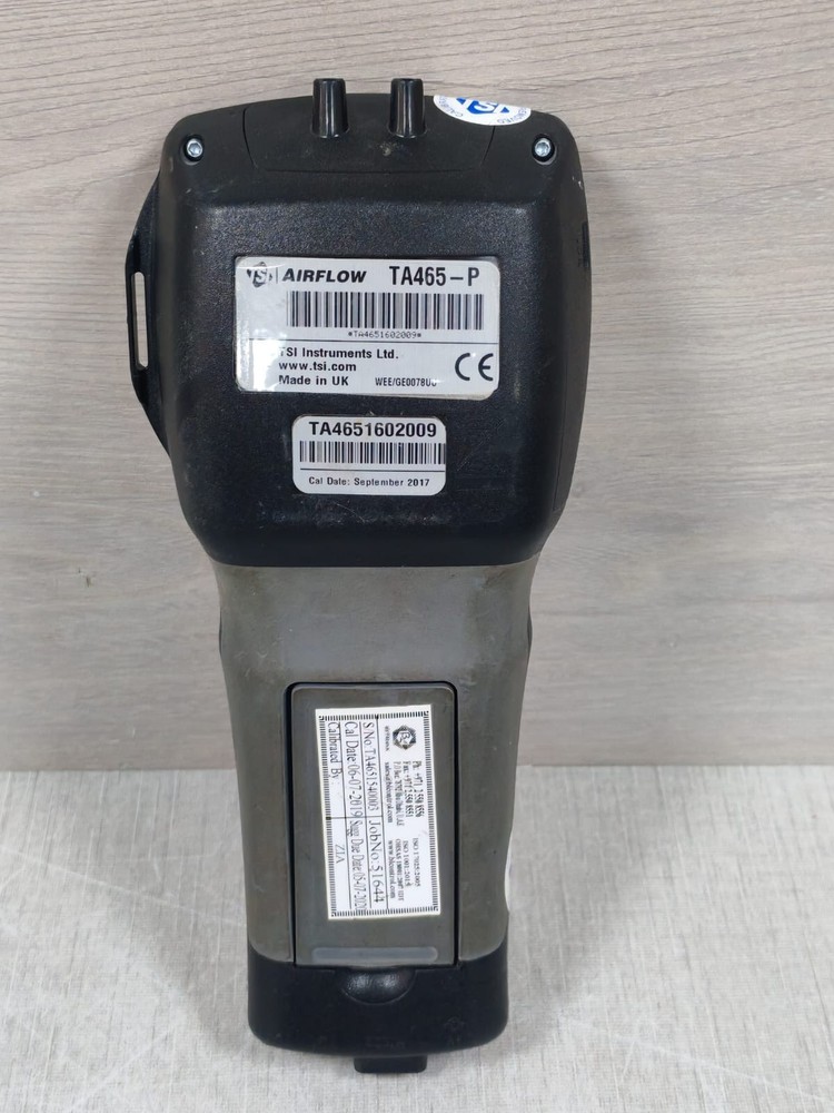 TSI Airflow Instruments TA465-P Multi-Function Ventilation REV 3.09.1