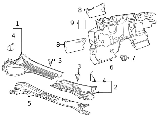Genuine GM Side Extension 92290258