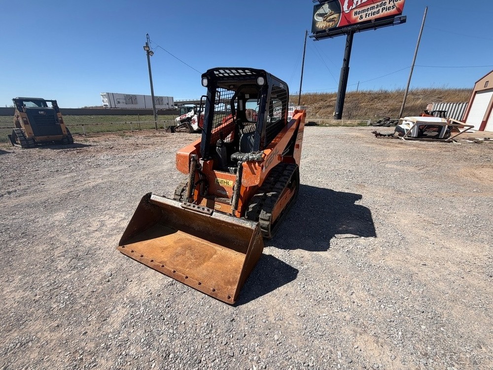 2020 Gehl RT135 Compact Track Skid Steer Loader 46Hp Open Cab Used