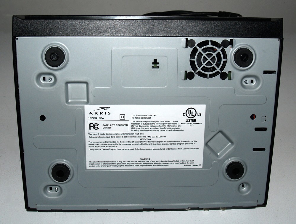 Shaw Direct Arris HDDSR600 SATELLITE RECEIVER Bundle