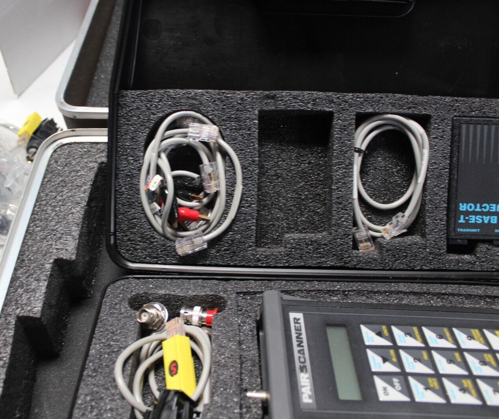 MICROTEST Bundle MT350 Scanner/Power Cord/Case/Mannuals/Cables +More