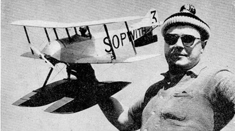 Model Airplane Plans (FF): Sopwith Schneider 38" 1/8 Scale Floatplane 1.3-1.5cc