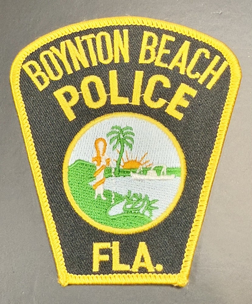 FLORIDA, BOYNTON BEACH POLICE DEPT PATCH