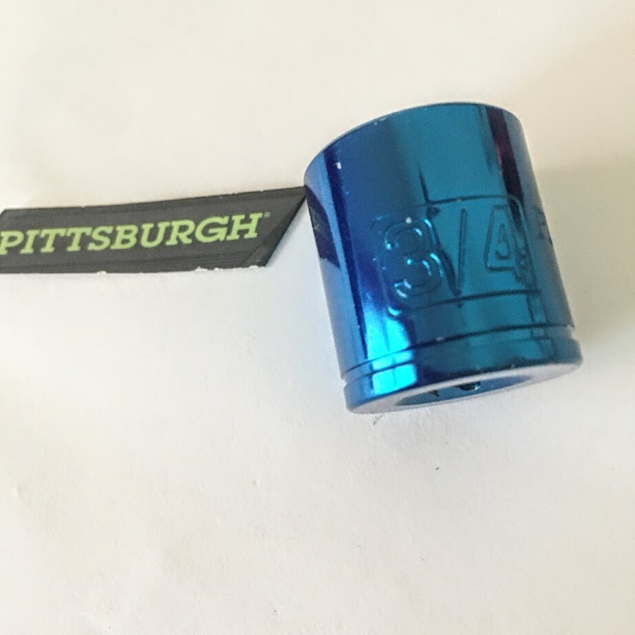 Pittsburgh Pro  3/4" x 3/8" Dr  Color Coded Socket -12 Pt - Free USA Shipping
