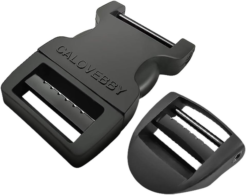 1 Inch No Sew Side Release Strap Buckle