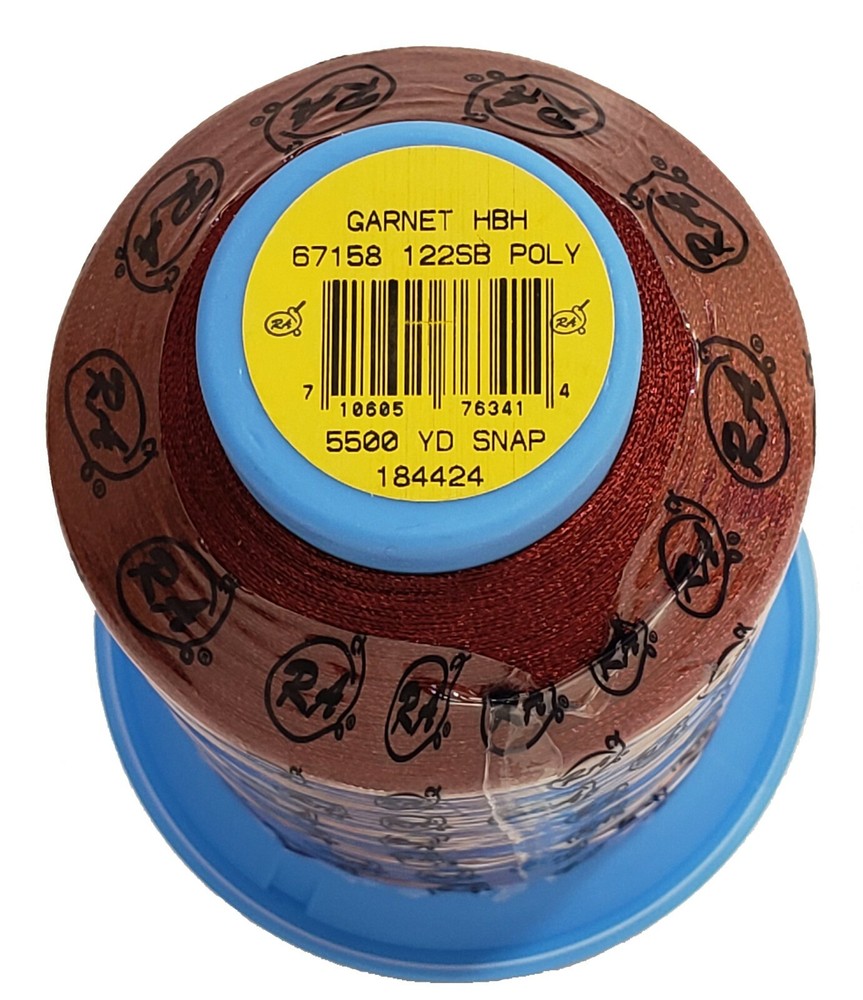A&E Robison-Anton Embroidery Thread 122 SB Poly, 5500 yard - Garnet HBH #67158