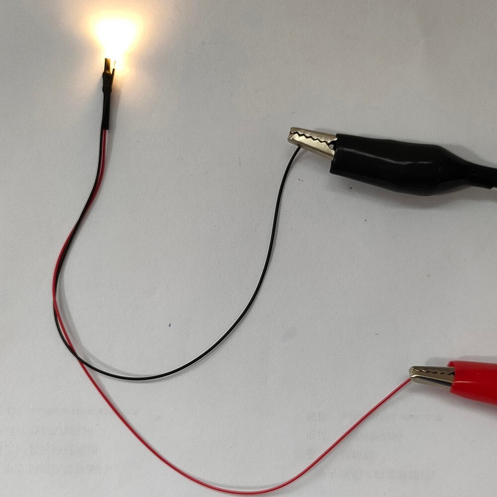 Easy to Install Warm White LED Light Set 20pcs Pre Wired for Train Layouts