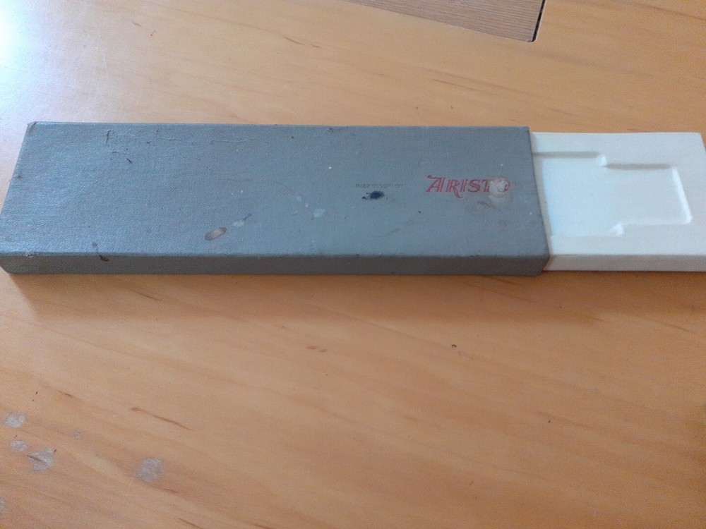 Vintage German 1961 Aristo Studio Slide Rule NR968 with Original Case