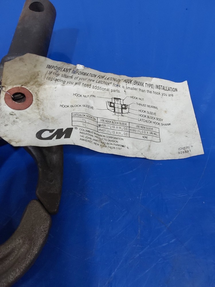 CM, LATCHLOK 201, ALLOY