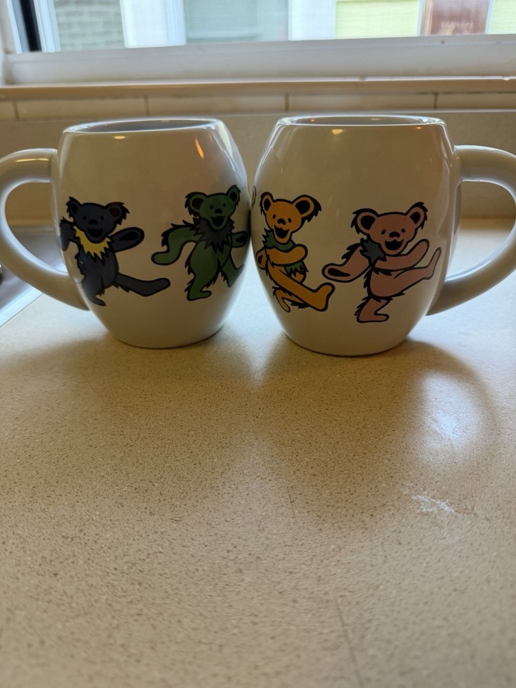 grateful dead mug cup