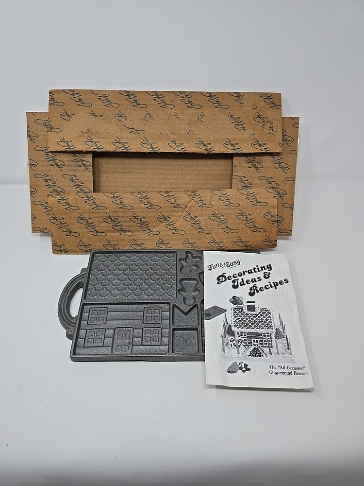 John wright gingerbread house mold