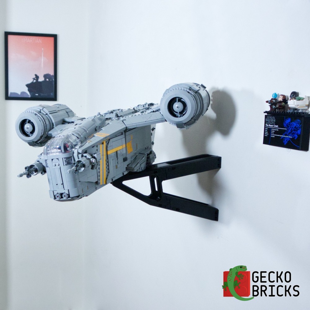 Wall Mount Display for Lego Star Wars UCS Razor Crest 75331