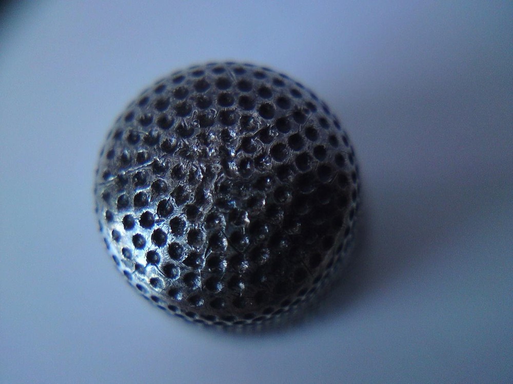 Charles Horner Chester Hallmark 1912 Sterling Silver Thimble Size 6