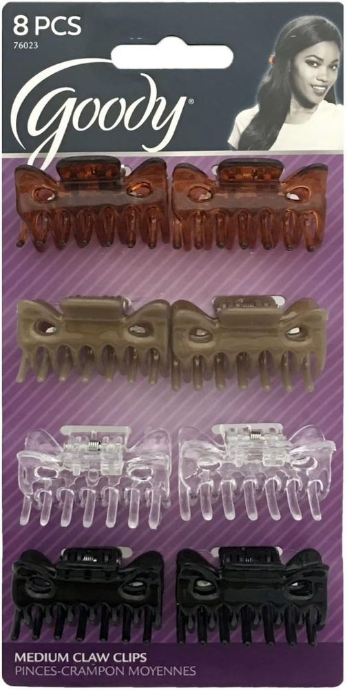 8 Claw Clips Pinces Hebillas Model #76023