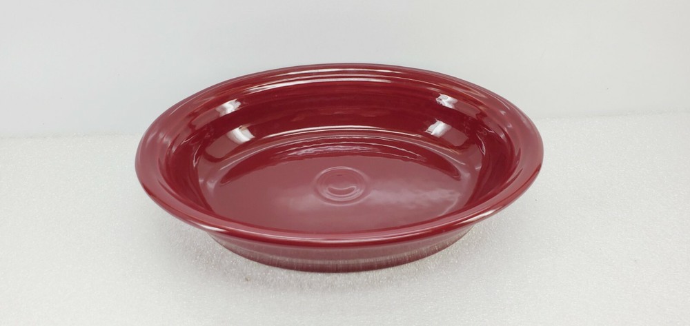 FIESTA OVAL vegetable BAKER SERVING BOWL cinnabar NEW