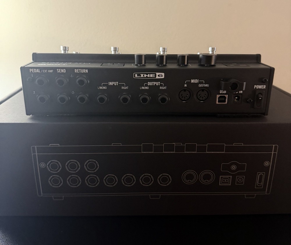 Line 6 HX Effects Guitar Multi-effects Floor Processor