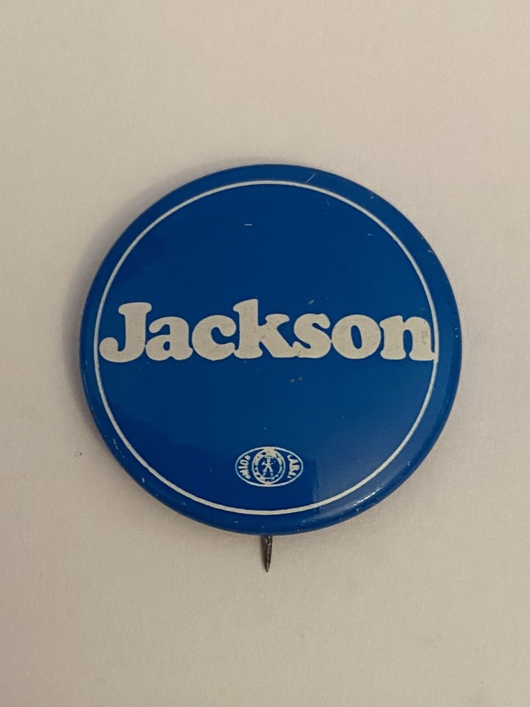 Jackson Pin Back Button P149