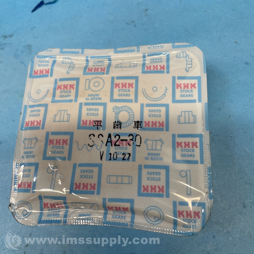 KHK SSA2-30 Spur Gear FNFP