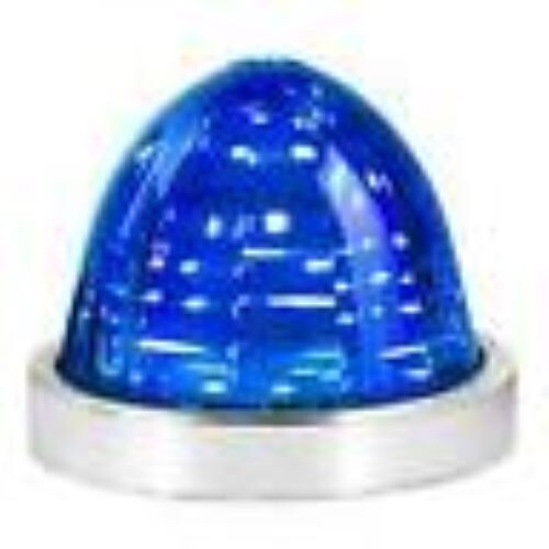 BLUE - CLASSIC WATERMELON SURFACE MOUNT LED LIGHT TURN/MARKER LIGHT