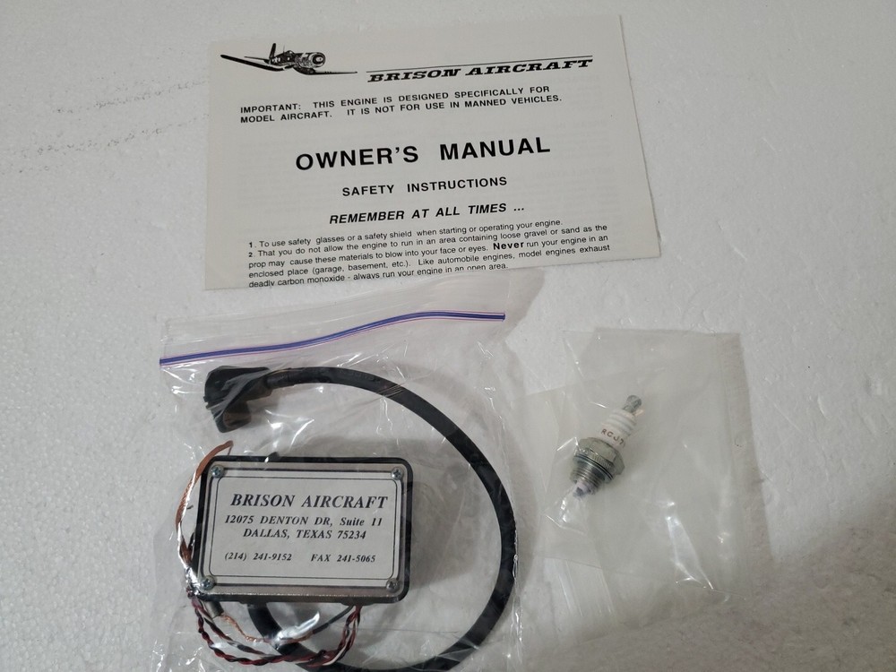 Brison 4.2 RC Gas Model Aircraft Engine