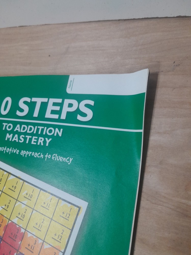 Learning Wrap-Ups 10 Steps to Addition Mastery Student Workbook- NEW