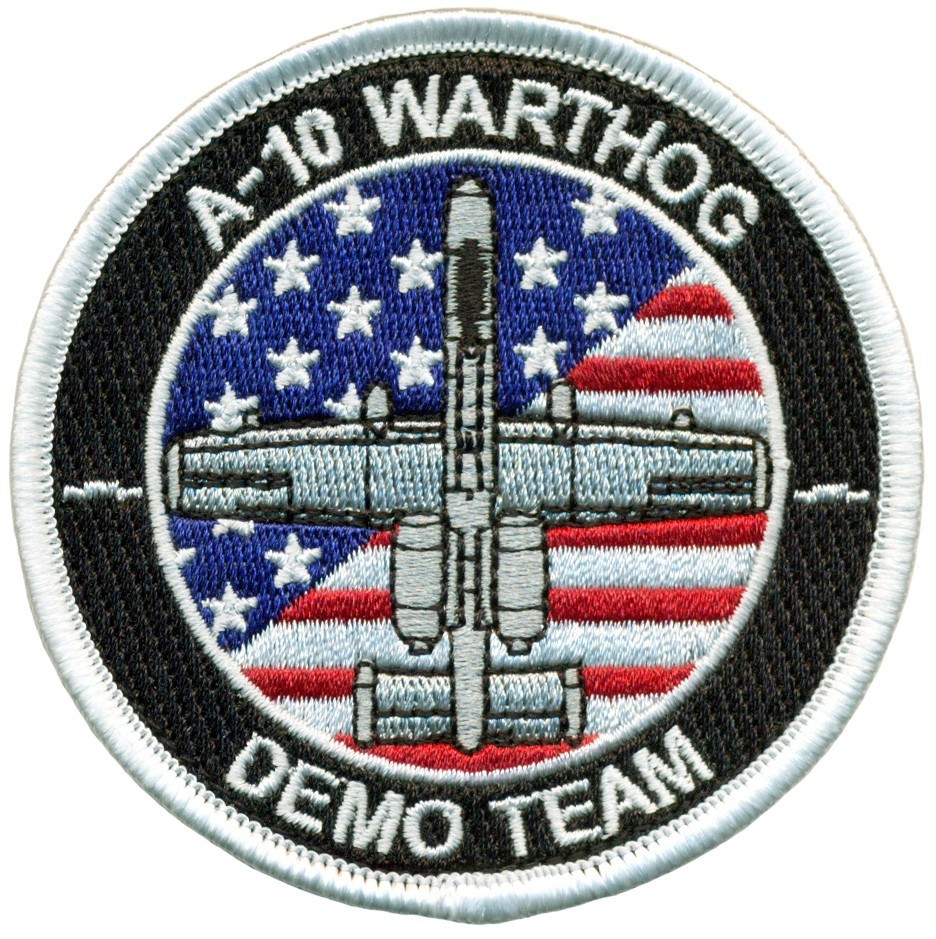 USAF 355th FIGHTER WING – A-10 DEMONSTRATION TEAM – PATCH