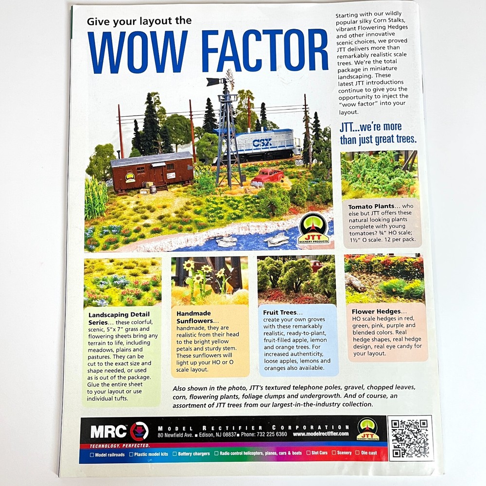 Model Railroader MAY 2012 Build Better Structure Plaster Scenery Block Detection