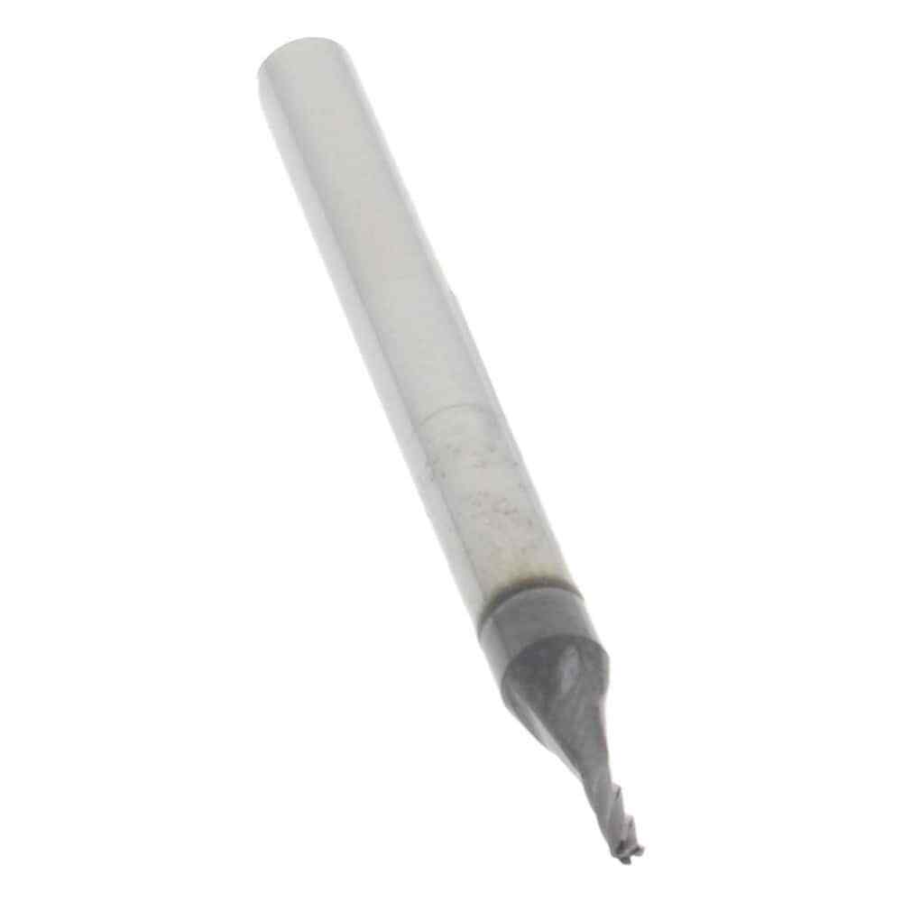 Accupro 0.04" Diam 4 Flute Single End Solid Carbide 0.01" Corner Radius End M...