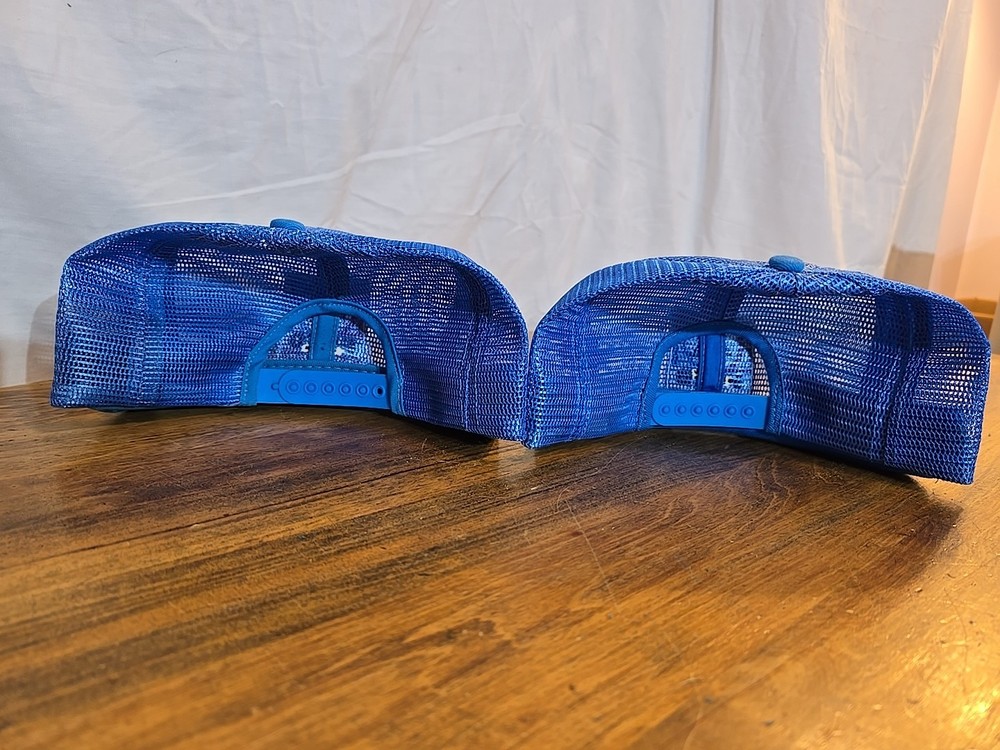Vintage RARE RATH FEED Patch Hat lot(2)