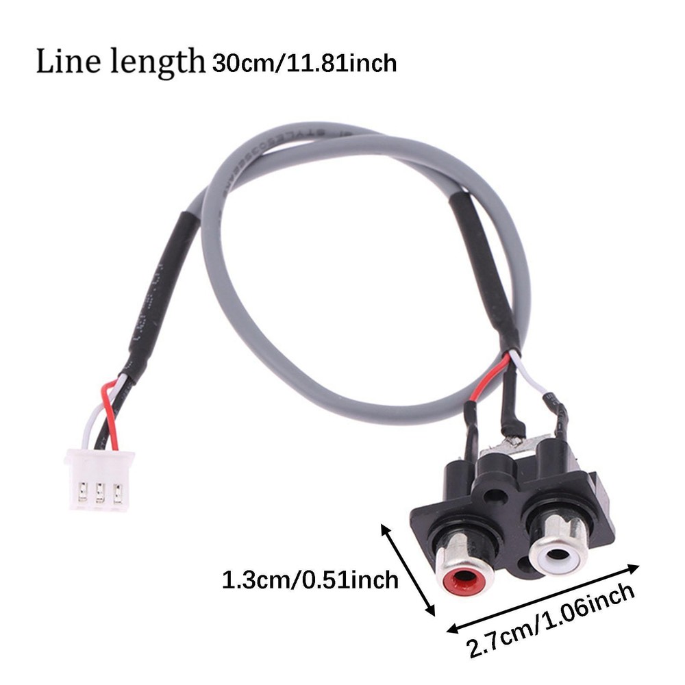 Audio Signal Cable Portable High Performance Audio Input Socket Audio Interface